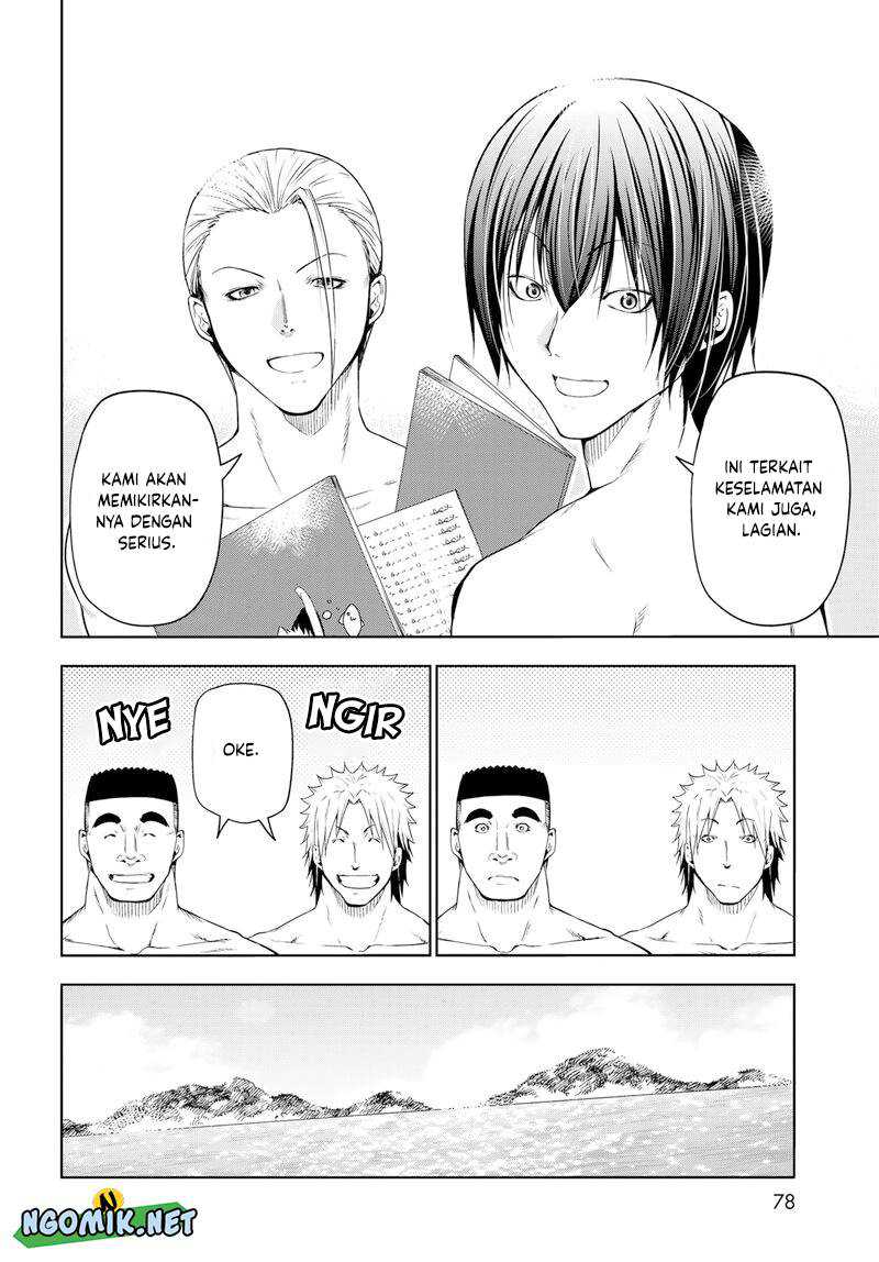 Grand Blue chapter 80 halaman 17