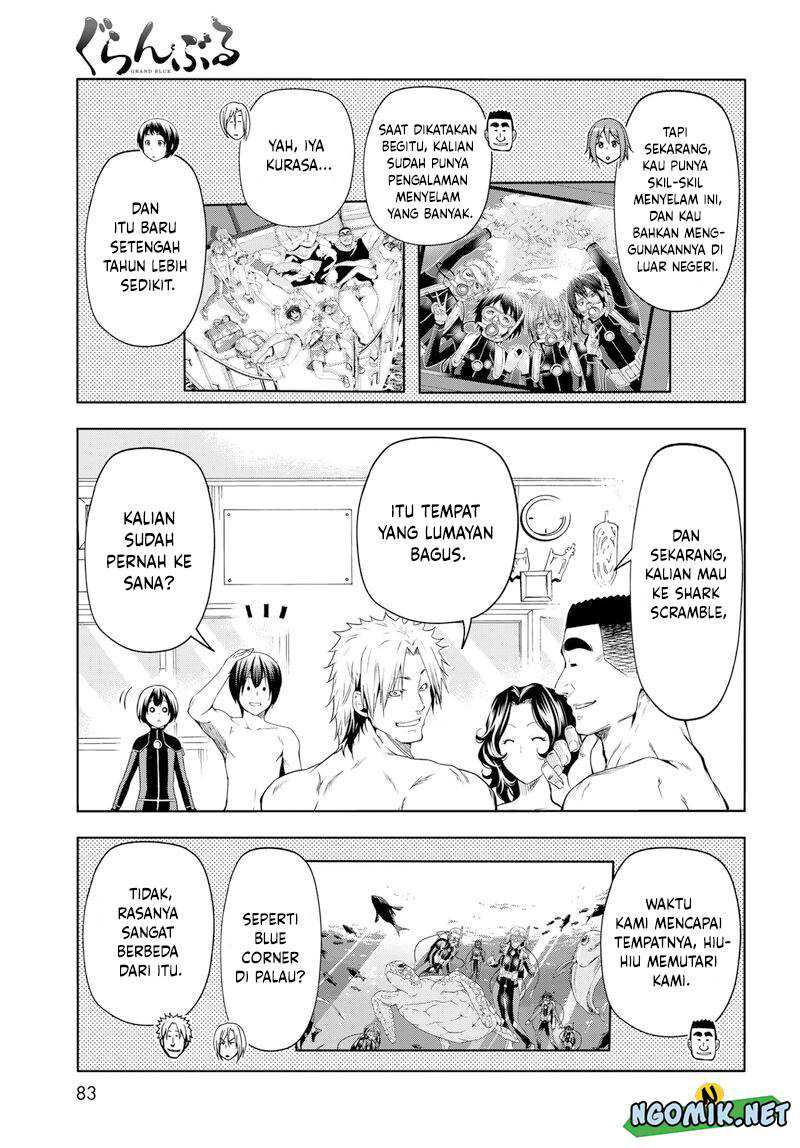 Grand Blue chapter 80 halaman 22