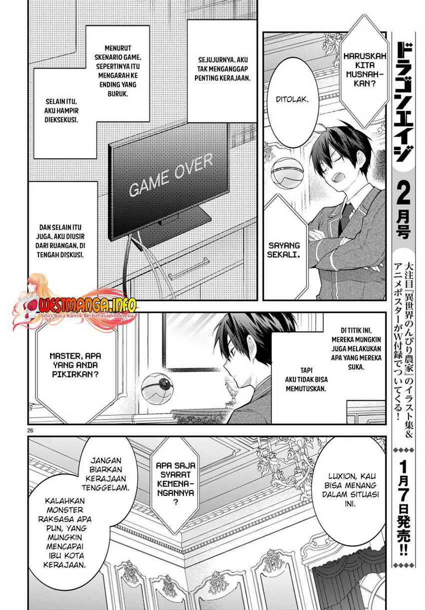 Otome Game Sekai wa Mob ni Kibishii Sekai Desu chapter 49 halaman 29