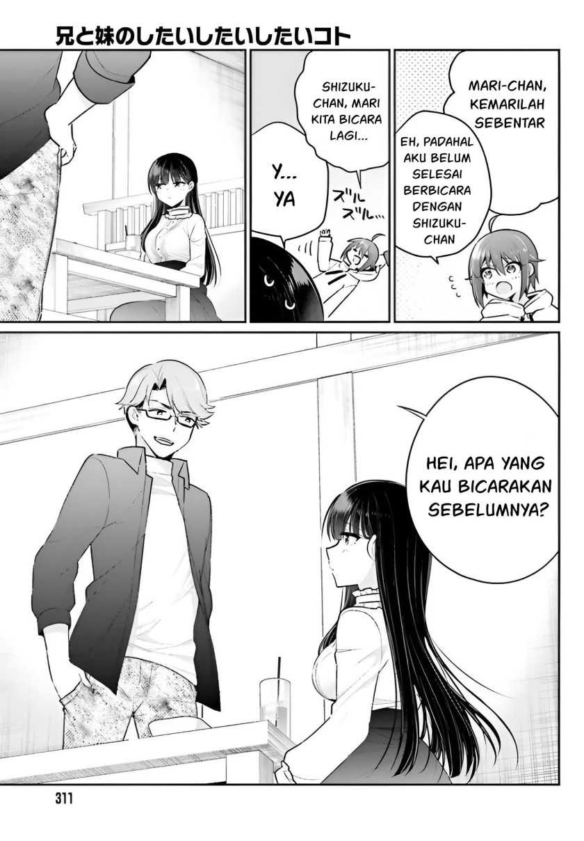 Ani to Imouto no Shitai Shitai Shitai Koto chapter 5 halaman 6