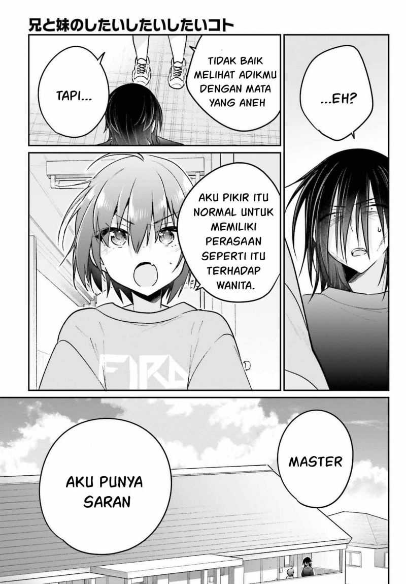 Ani to Imouto no Shitai Shitai Shitai Koto chapter 10 halaman 10