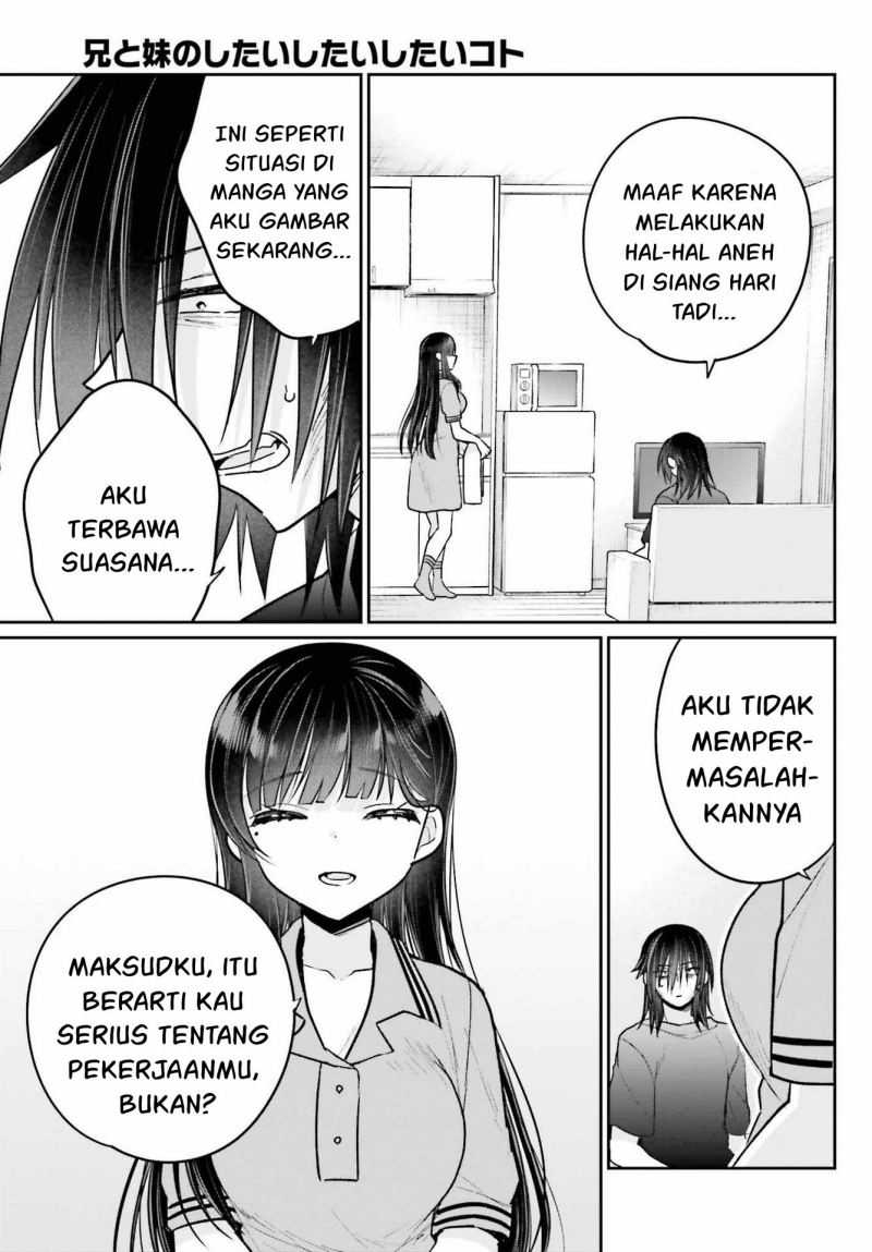 Ani to Imouto no Shitai Shitai Shitai Koto chapter 10 halaman 17