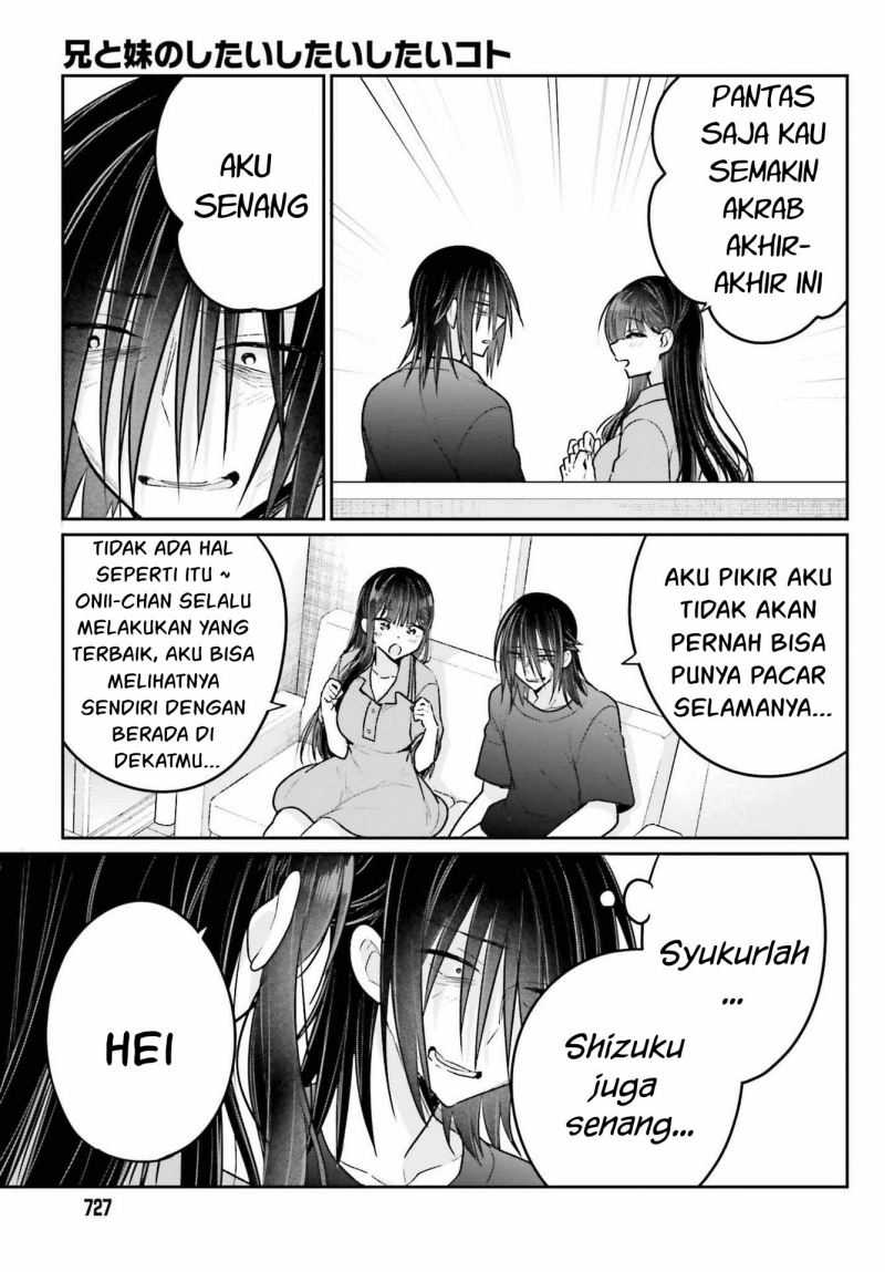 Ani to Imouto no Shitai Shitai Shitai Koto chapter 10 halaman 21