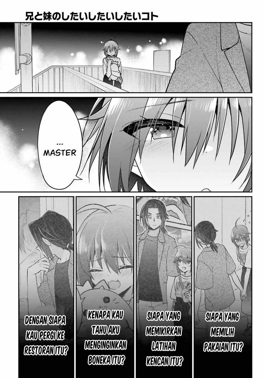 Ani to Imouto no Shitai Shitai Shitai Koto chapter 11 halaman 28