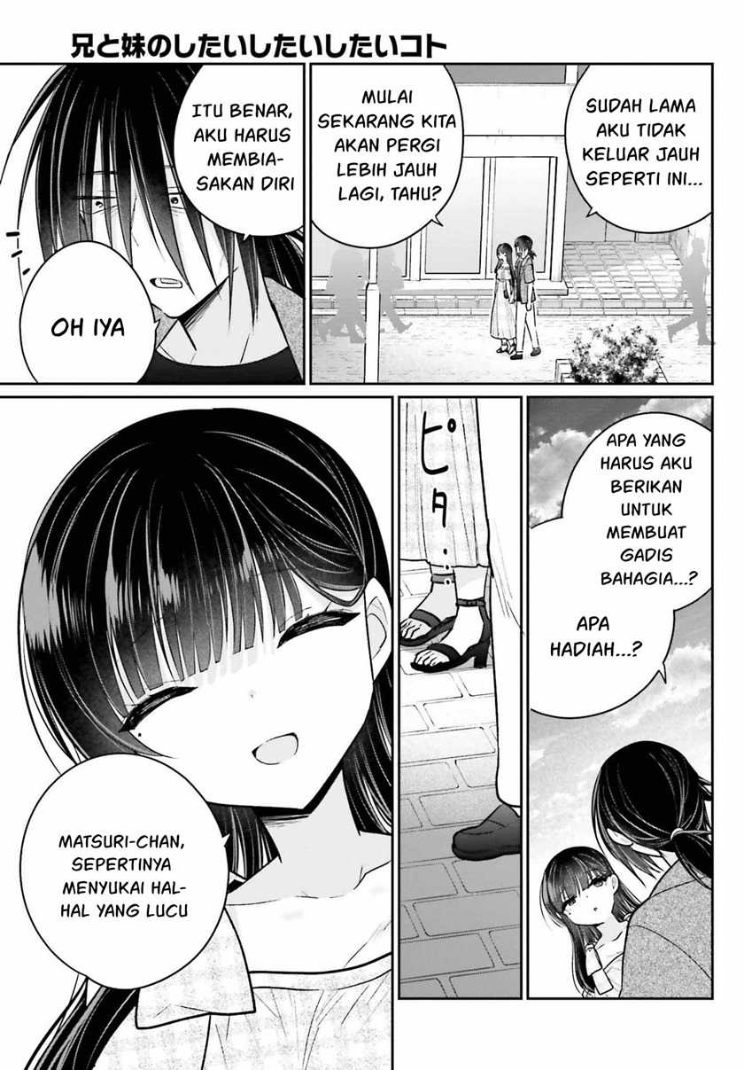 Ani to Imouto no Shitai Shitai Shitai Koto chapter 11 halaman 8