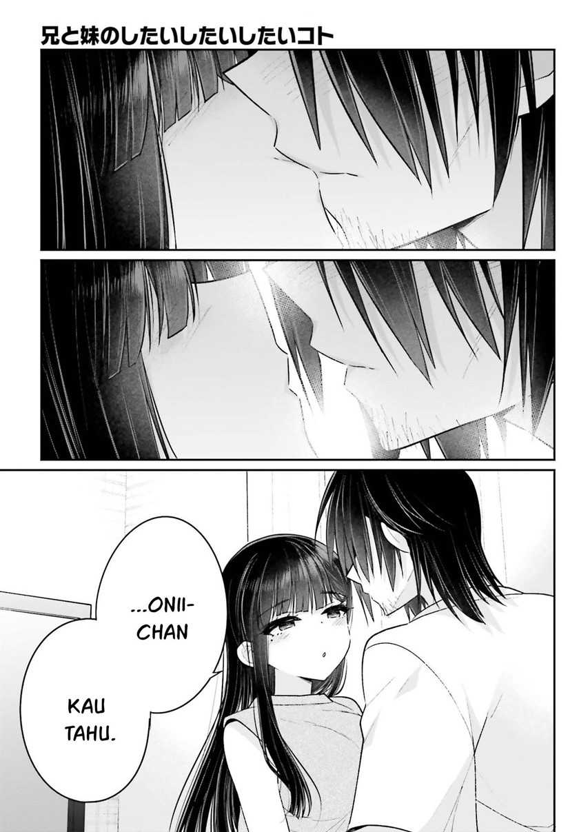 Ani to Imouto no Shitai Shitai Shitai Koto chapter 12 halaman 16