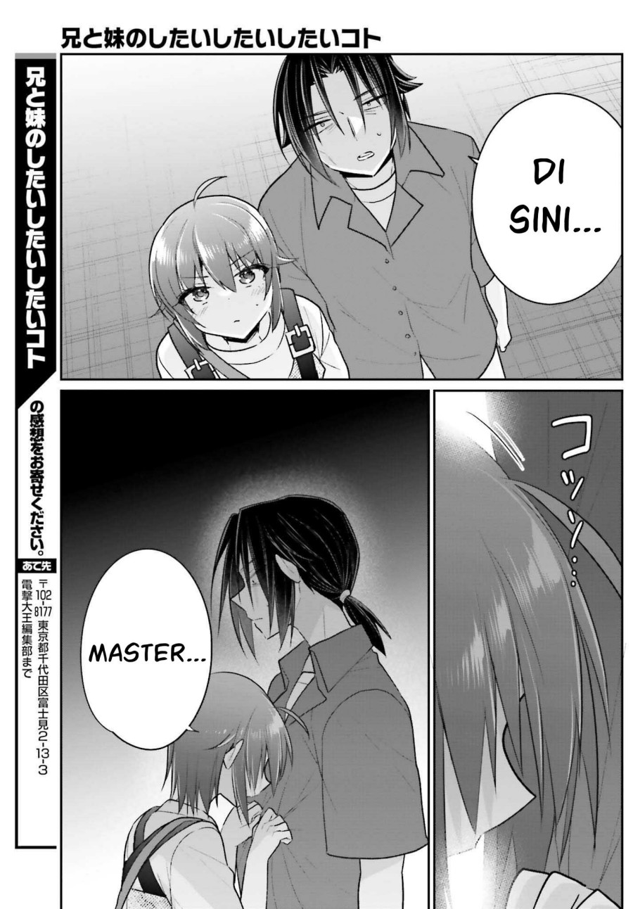 Ani to Imouto no Shitai Shitai Shitai Koto chapter 13 halaman 24