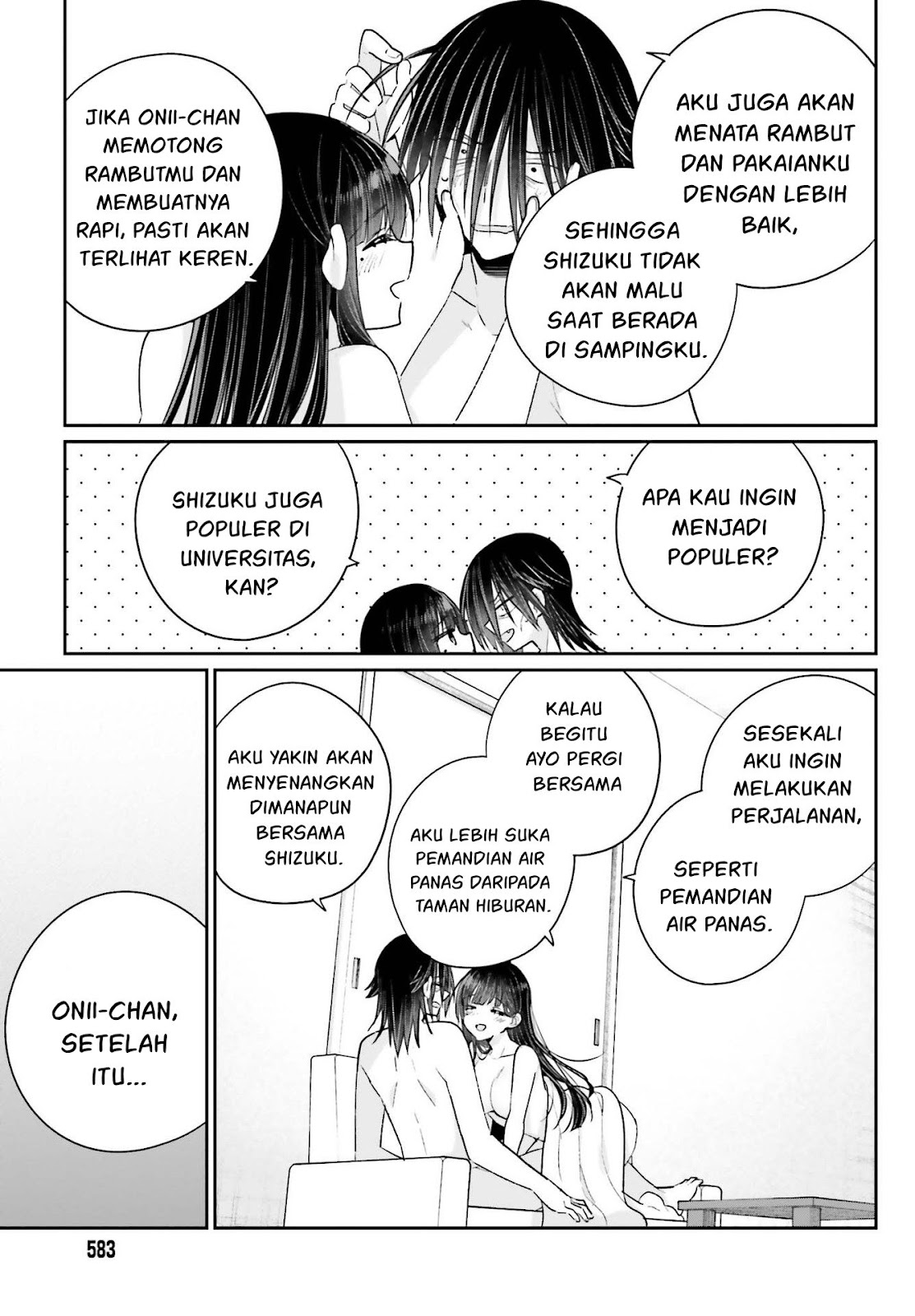 Ani to Imouto no Shitai Shitai Shitai Koto chapter 15.2 halaman 11