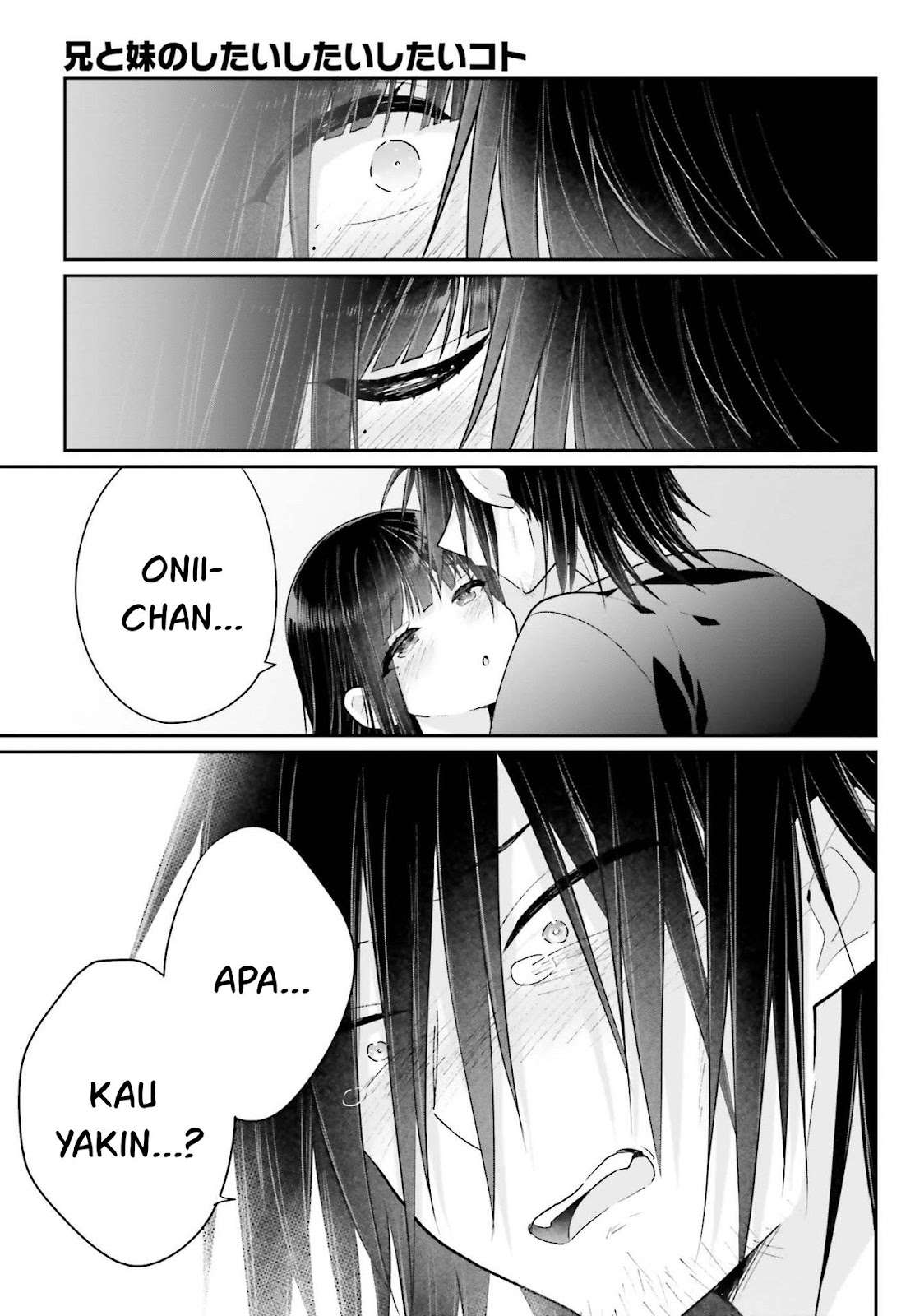 Ani to Imouto no Shitai Shitai Shitai Koto chapter 15.2 halaman 4