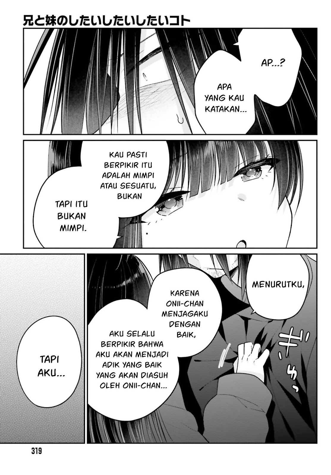 Ani to Imouto no Shitai Shitai Shitai Koto chapter 15.1 halaman 8