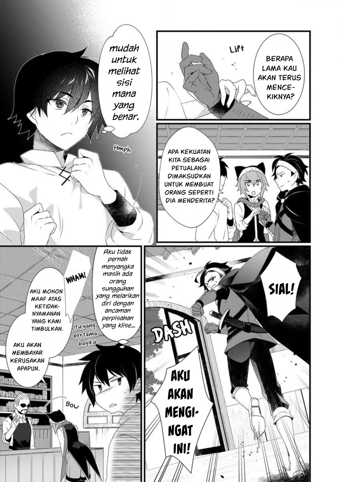 Gedou Tenisha no Harem Dungeon Seisakuki chapter 11 halaman 4