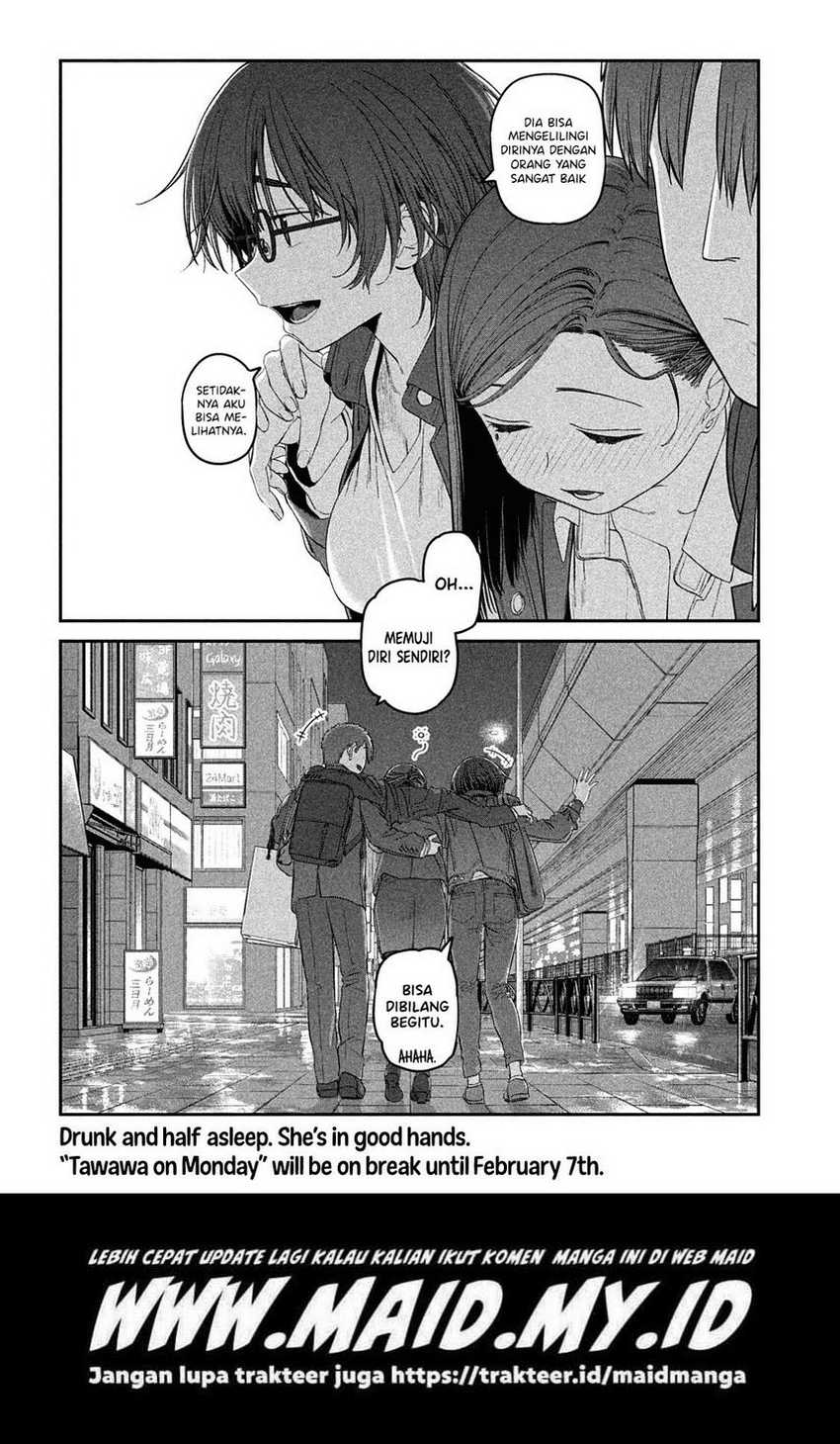 Getsuyoubi no Tawawa (Serialization) chapter 37 halaman 14