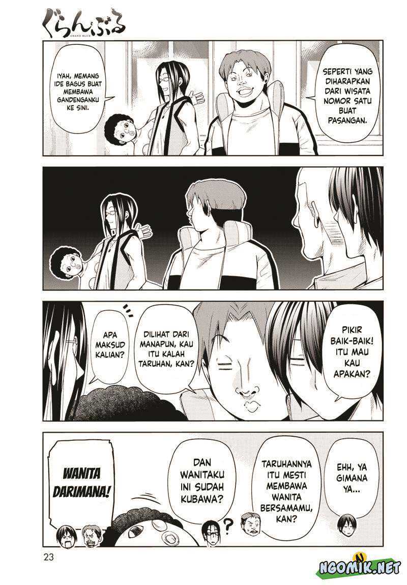 Grand Blue chapter 78 halaman 23