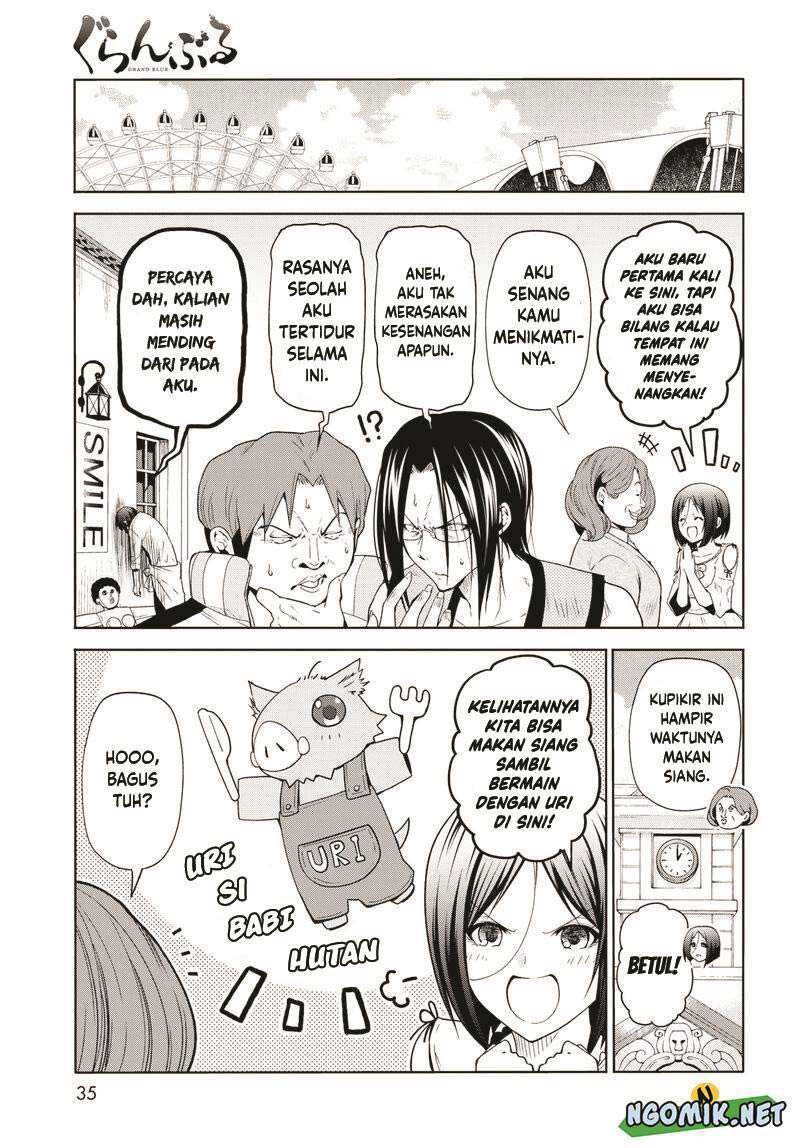 Grand Blue chapter 78 halaman 35