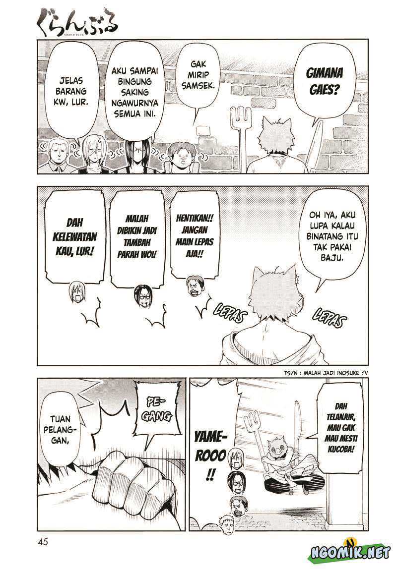 Grand Blue chapter 78 halaman 45