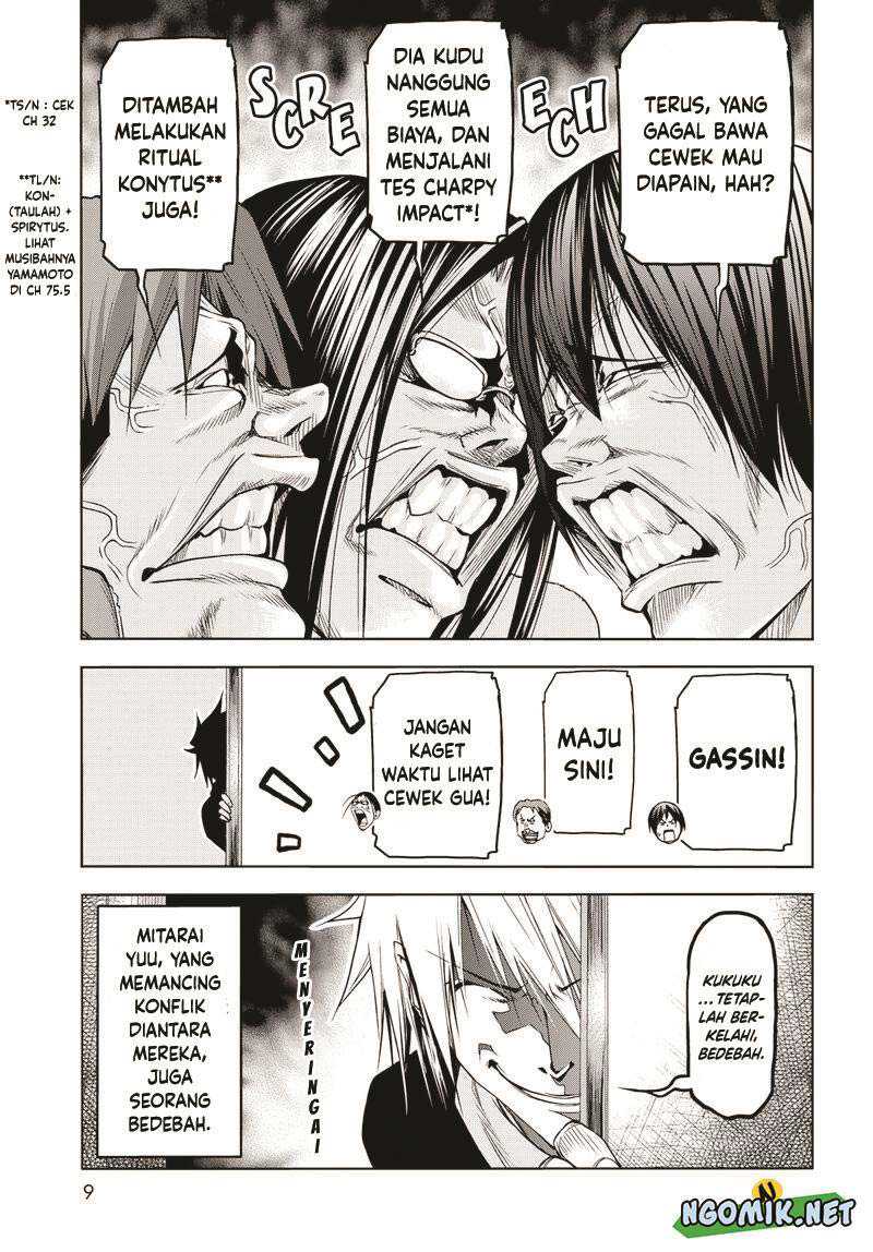 Grand Blue chapter 78 halaman 9