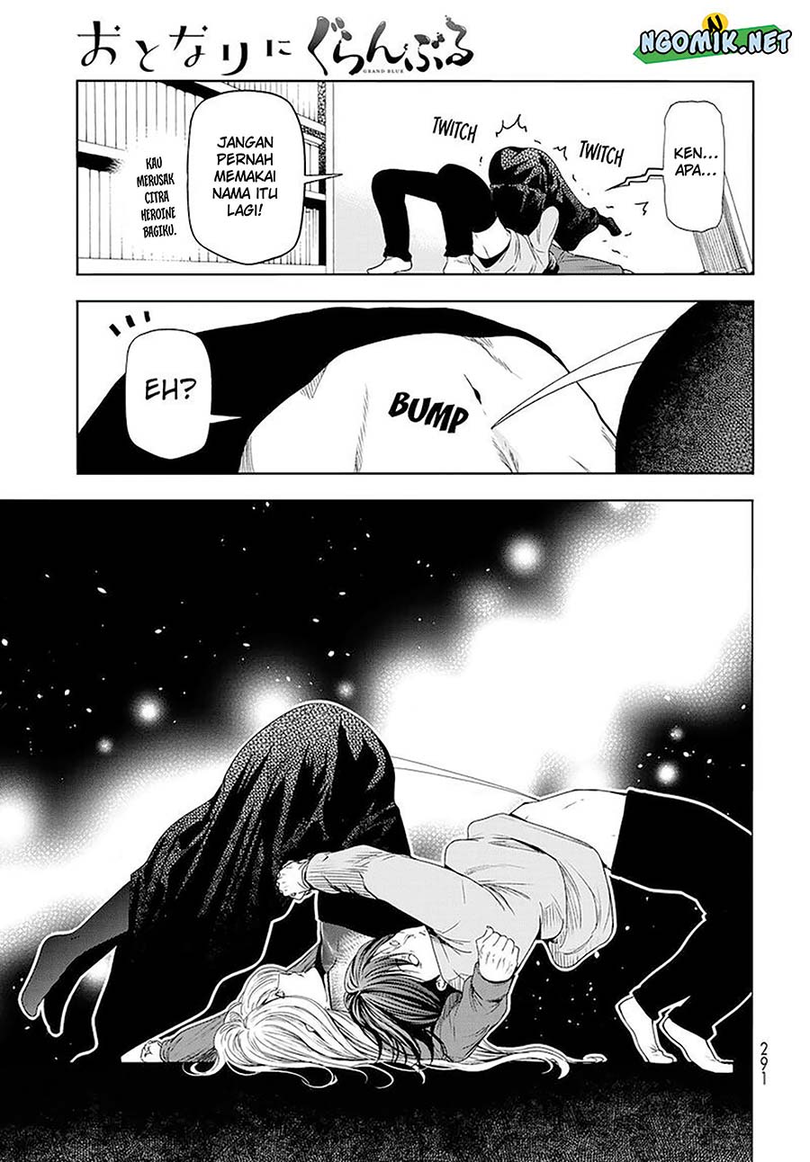 Grand Blue chapter 83.5 halaman 18