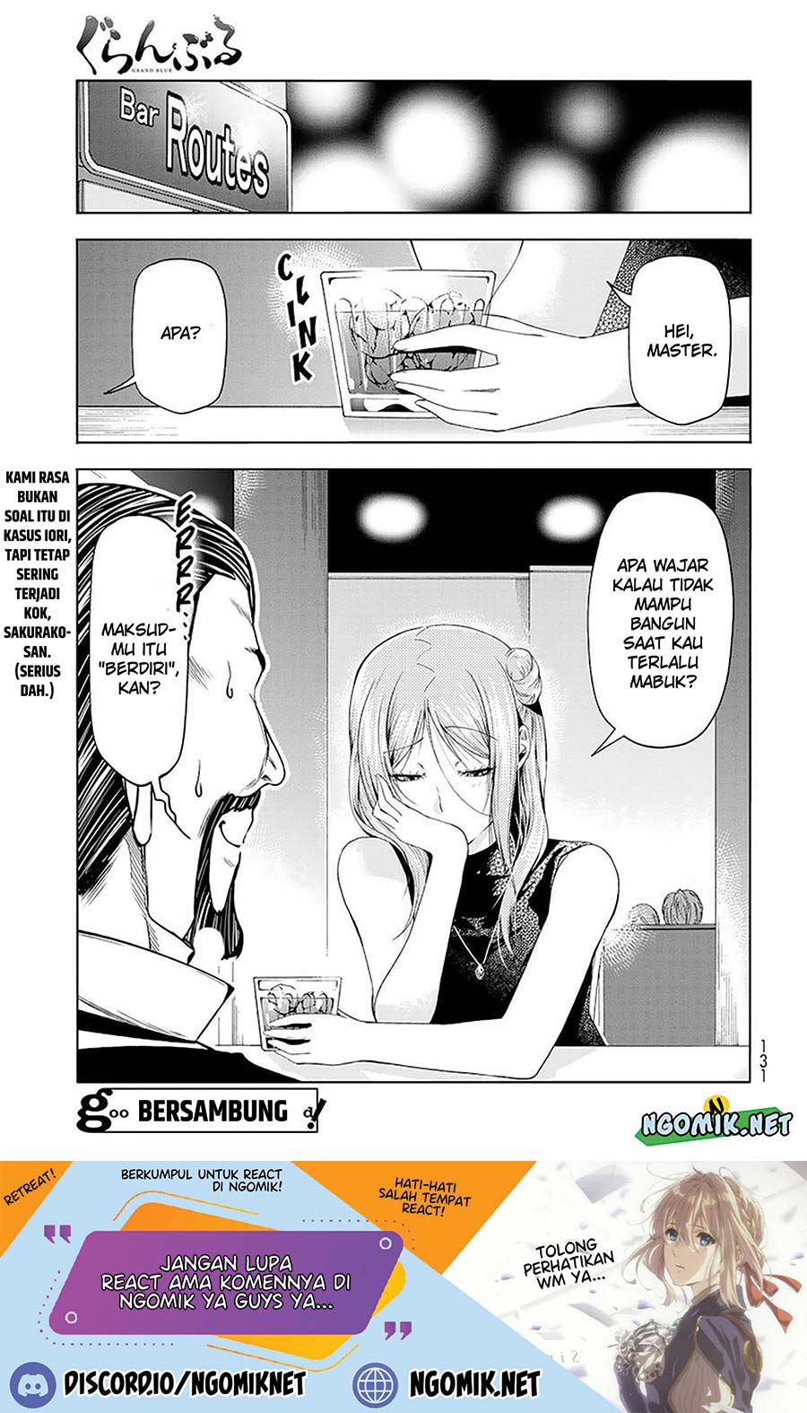 Grand Blue chapter 83 halaman 47