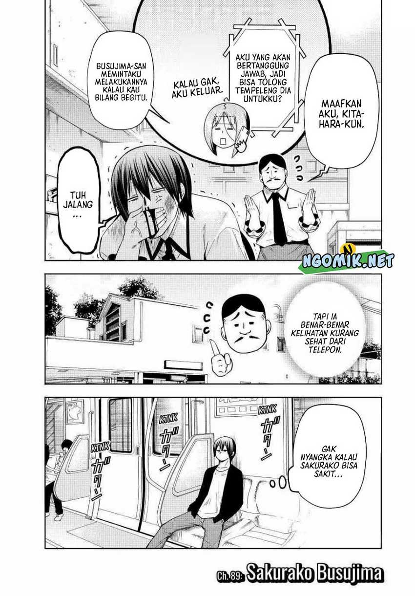 Grand Blue chapter 89 halaman 4
