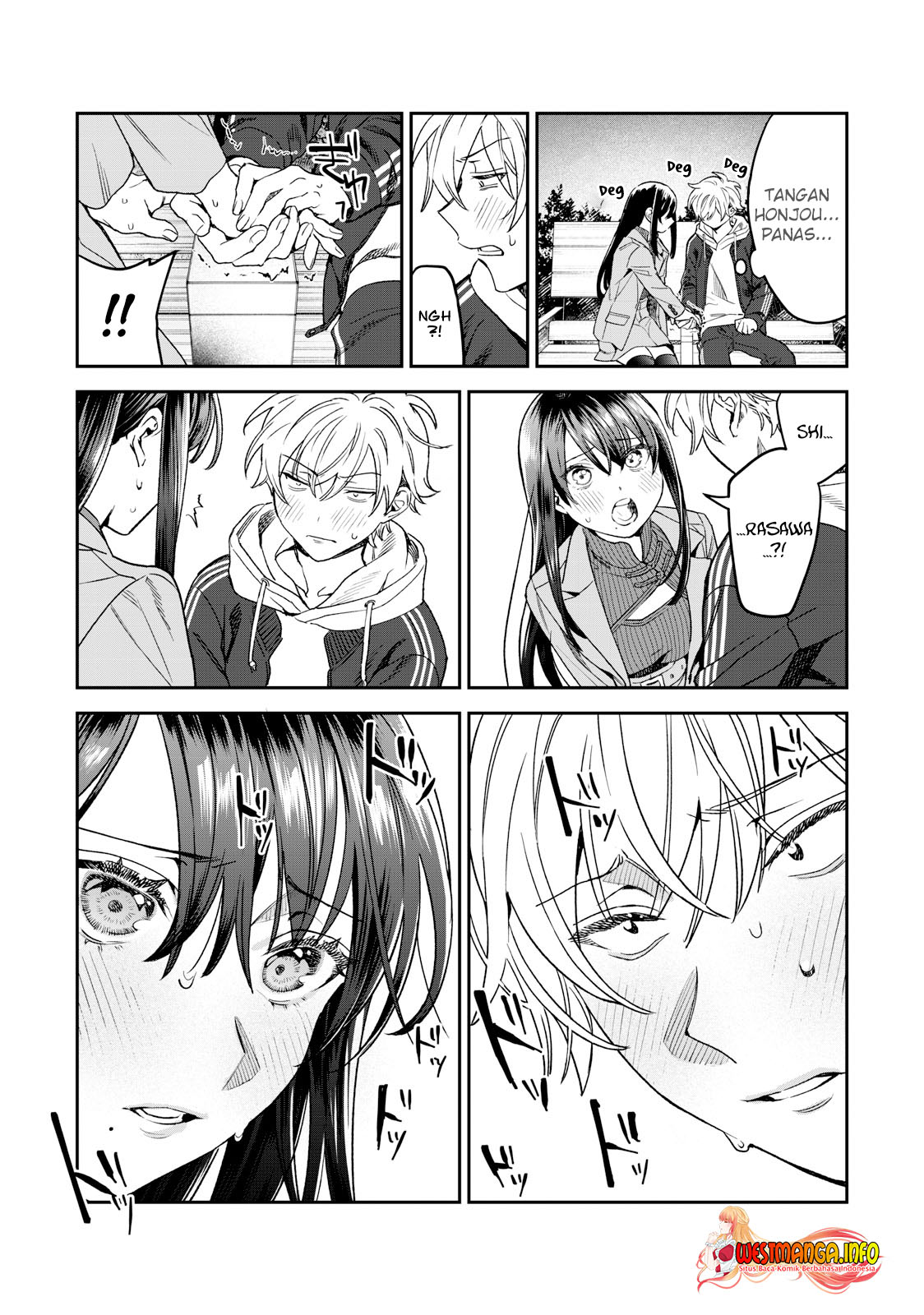 Hajirau Kimi ga Mitainda chapter 36 halaman 17