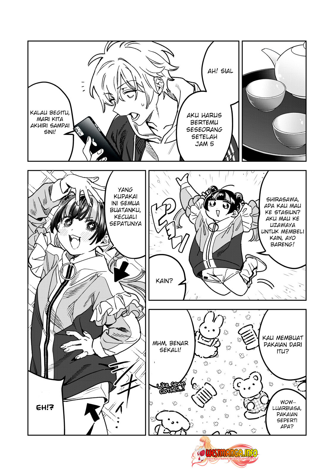 Hajirau Kimi ga Mitainda chapter 36 halaman 8