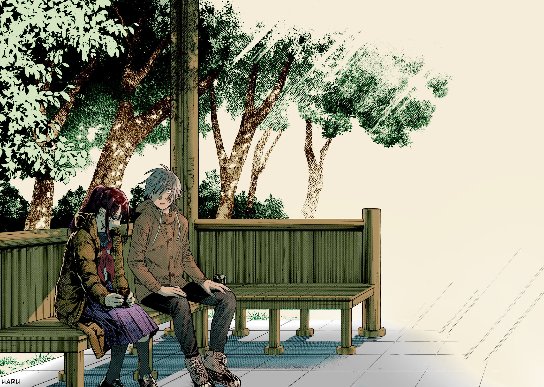 Hajirau Kimi ga Mitainda chapter 55.2 halaman 12