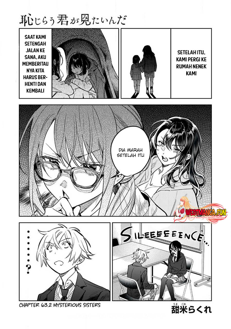 Hajirau Kimi ga Mitainda chapter 63 halaman 17