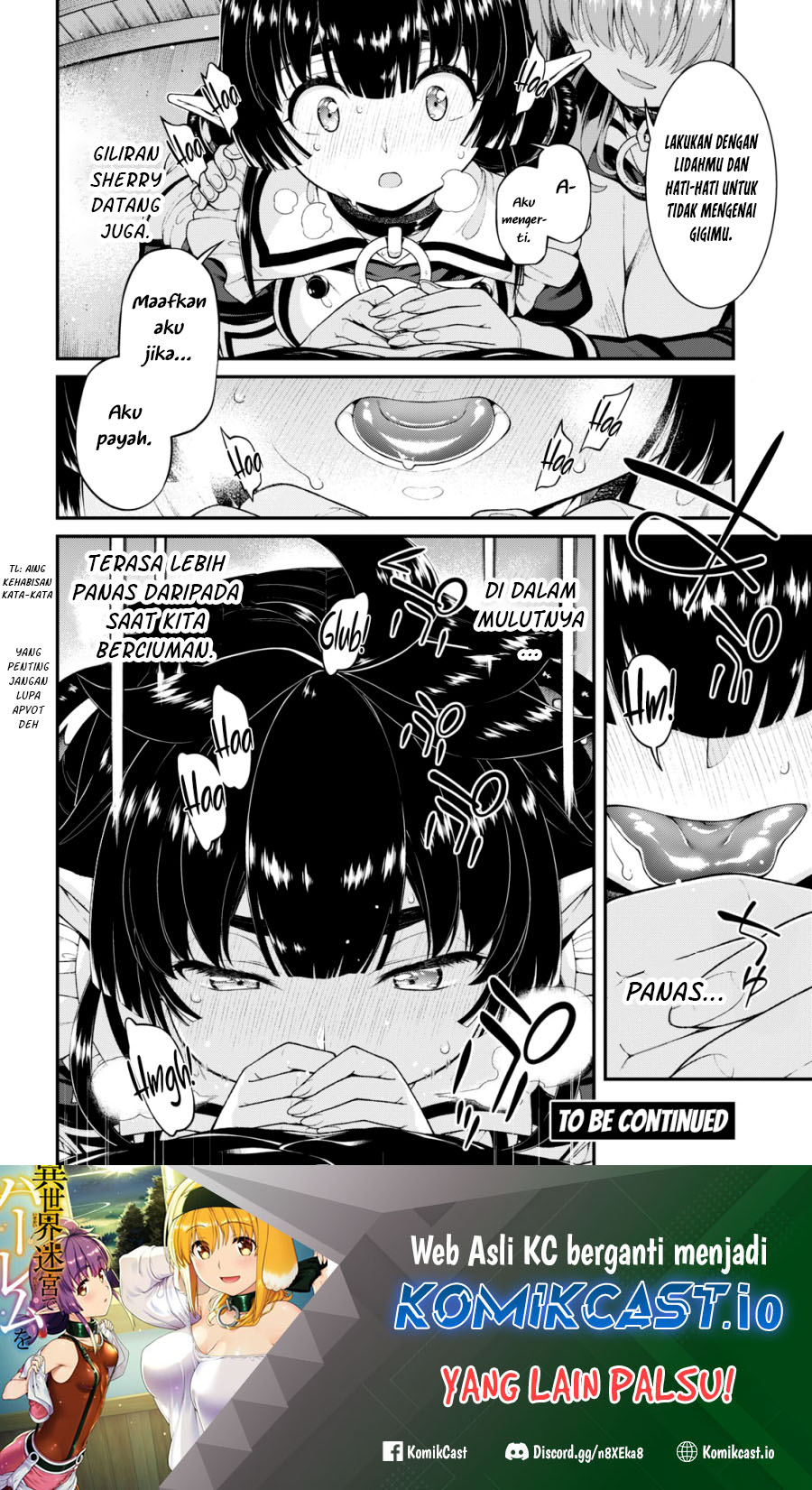 Isekai Meikyuu de Harem wo chapter 73 halaman 13