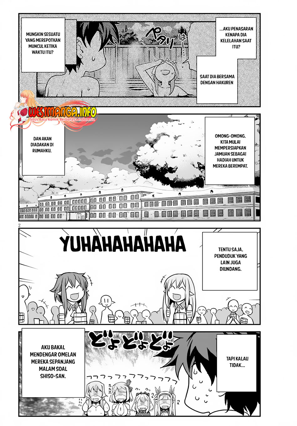 Isekai Nonbiri Nouka chapter 200 halaman 4