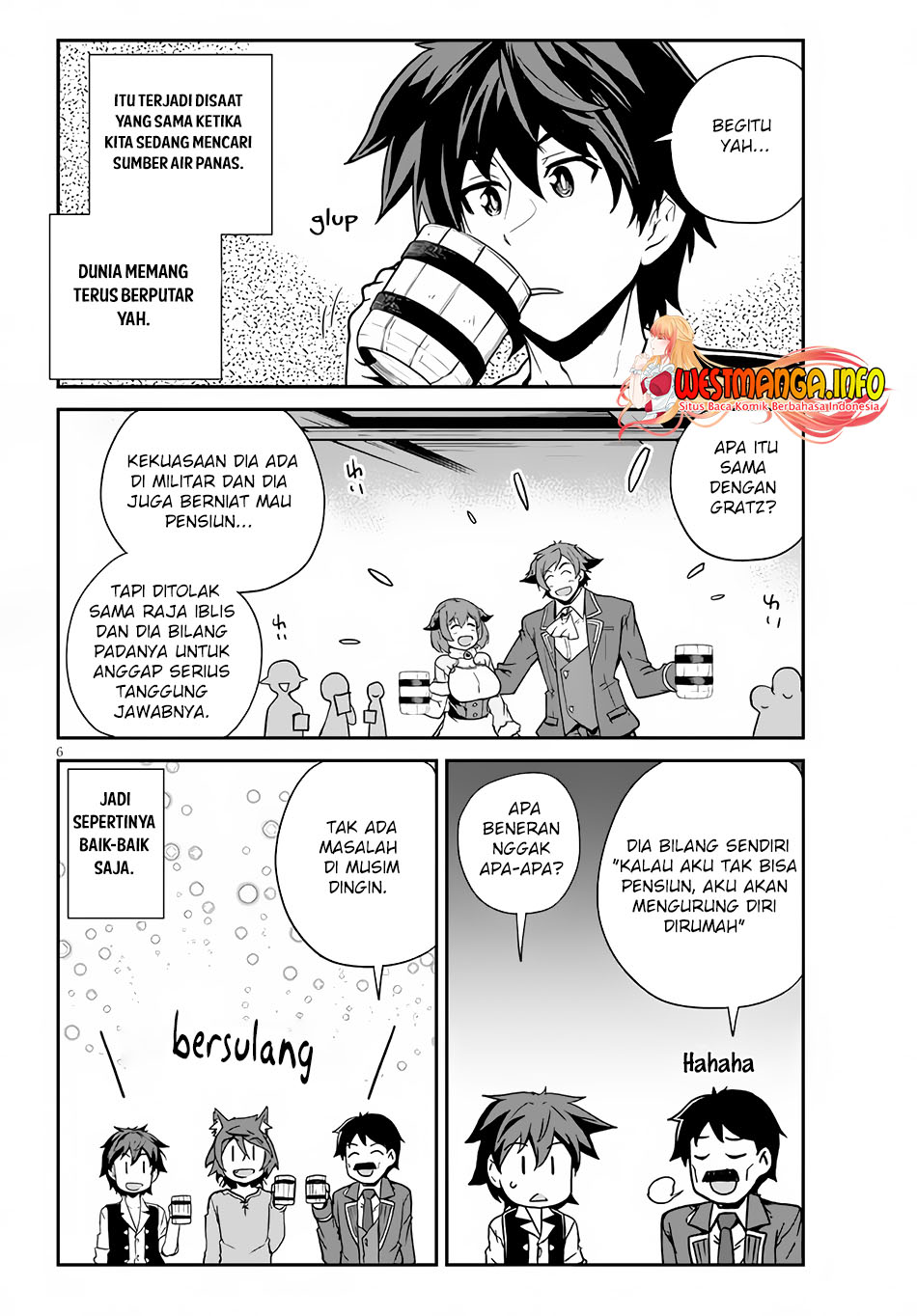 Isekai Nonbiri Nouka chapter 200 halaman 8