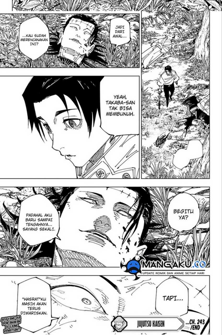 Jujutsu Kaisen chapter 243 halaman 16