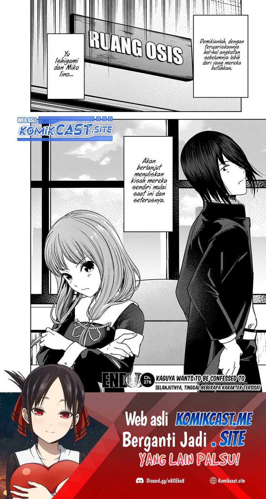 Kaguya-sama wa Kokurasetai: Tensai-tachi no Renai Zunousen chapter 278 halaman 20
