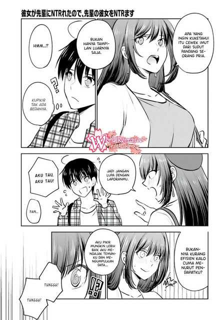 Kanojo ga Senpai ni NTR-reta node, Senpai no Kanojo wo NTR-masu chapter 6 halaman 32