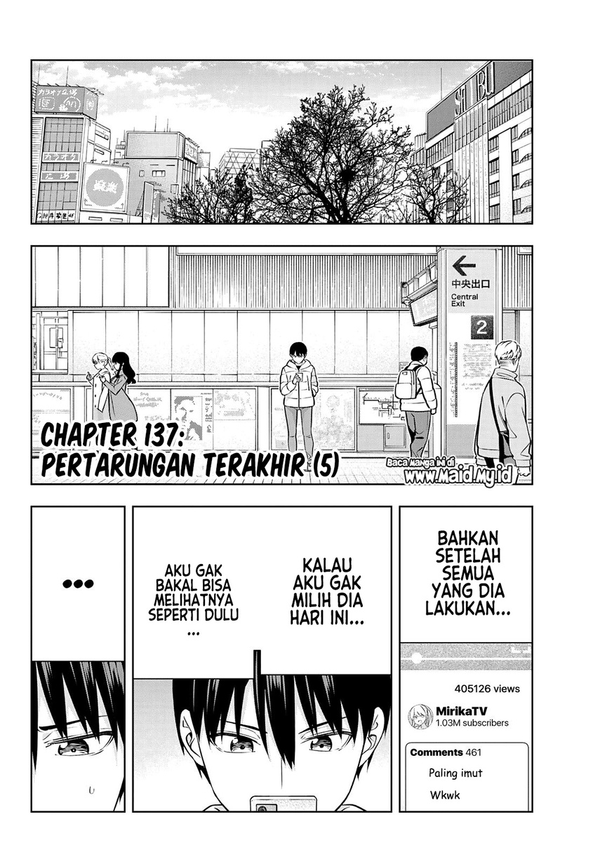 Kanojo mo Kanojo chapter 137 halaman 4