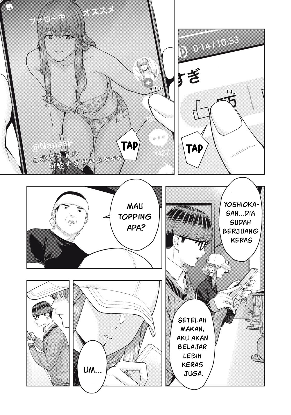 Kanojo no Tomodachi chapter 57 halaman 4