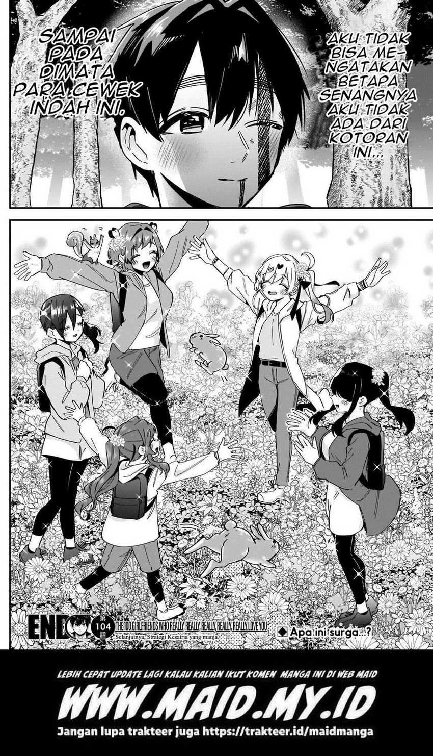 Kimi no Koto ga Dai Dai Dai Dai Daisuki na 100-ri no Kanojo chapter 104 halaman 20