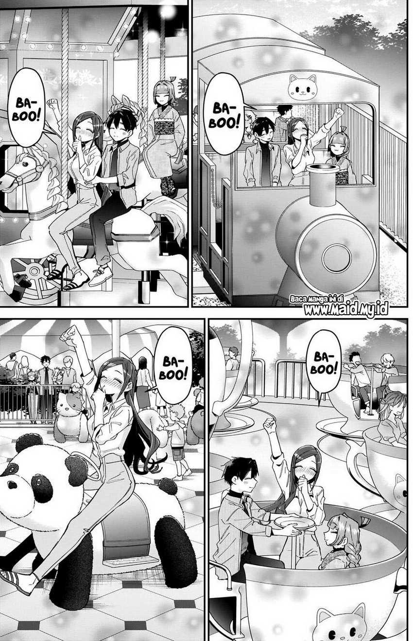 Kimi no Koto ga Dai Dai Dai Dai Daisuki na 100-ri no Kanojo chapter 105 halaman 15