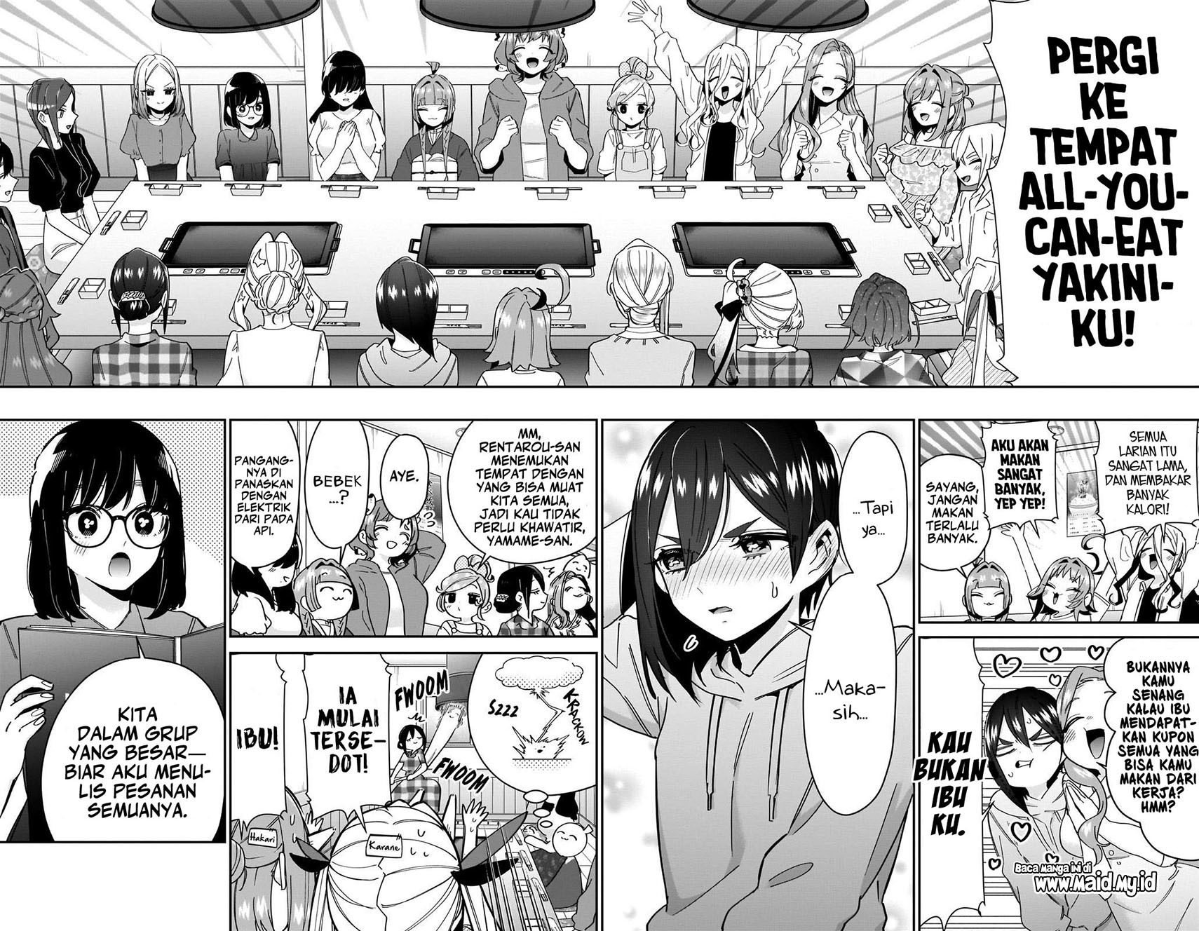 Kimi no Koto ga Dai Dai Dai Dai Daisuki na 100-ri no Kanojo chapter 106 halaman 5