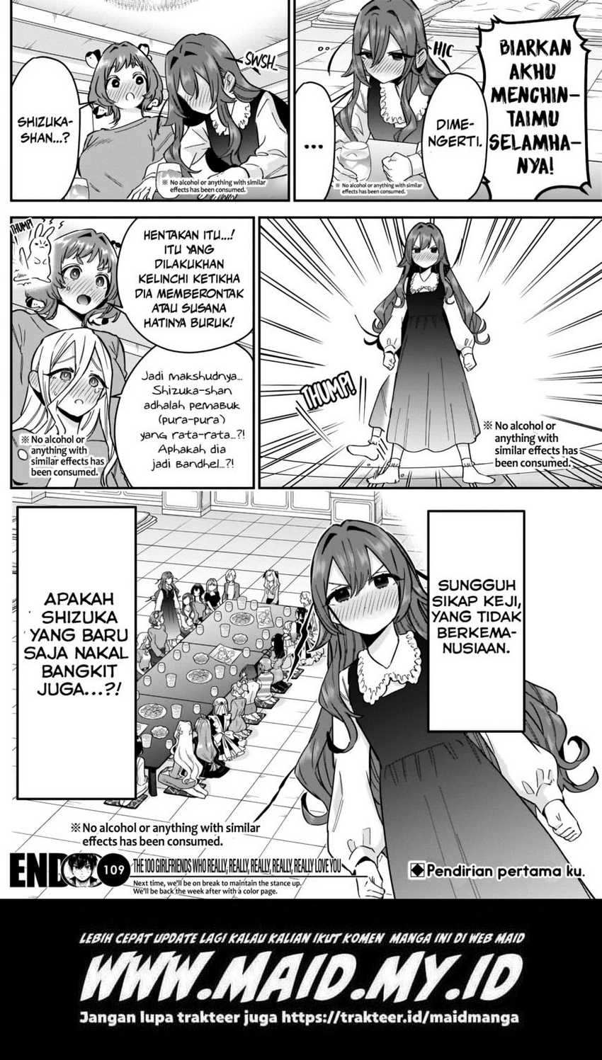 Kimi no Koto ga Dai Dai Dai Dai Daisuki na 100-ri no Kanojo chapter 109 halaman 21