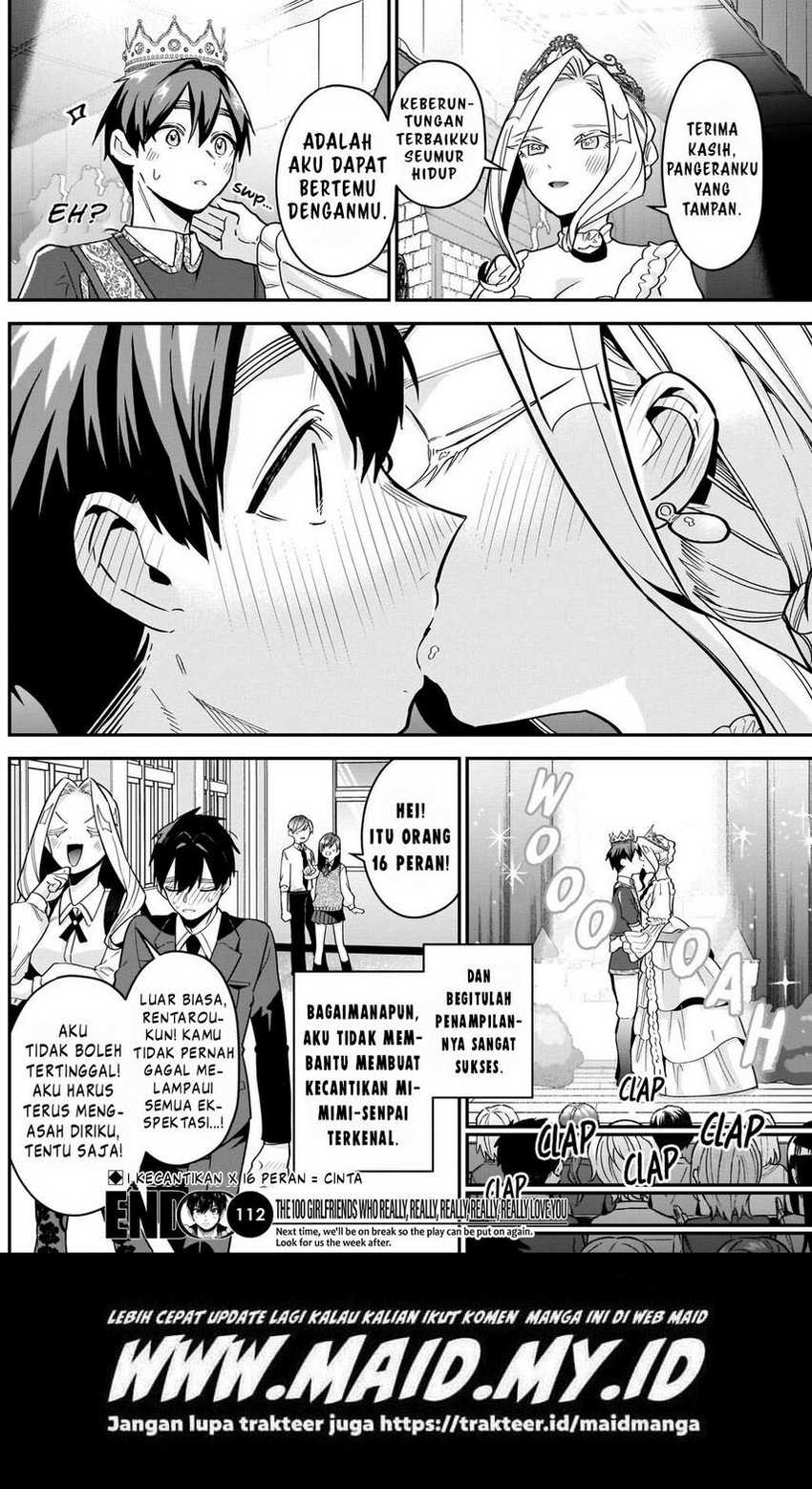 Kimi no Koto ga Dai Dai Dai Dai Daisuki na 100-ri no Kanojo chapter 112 halaman 23