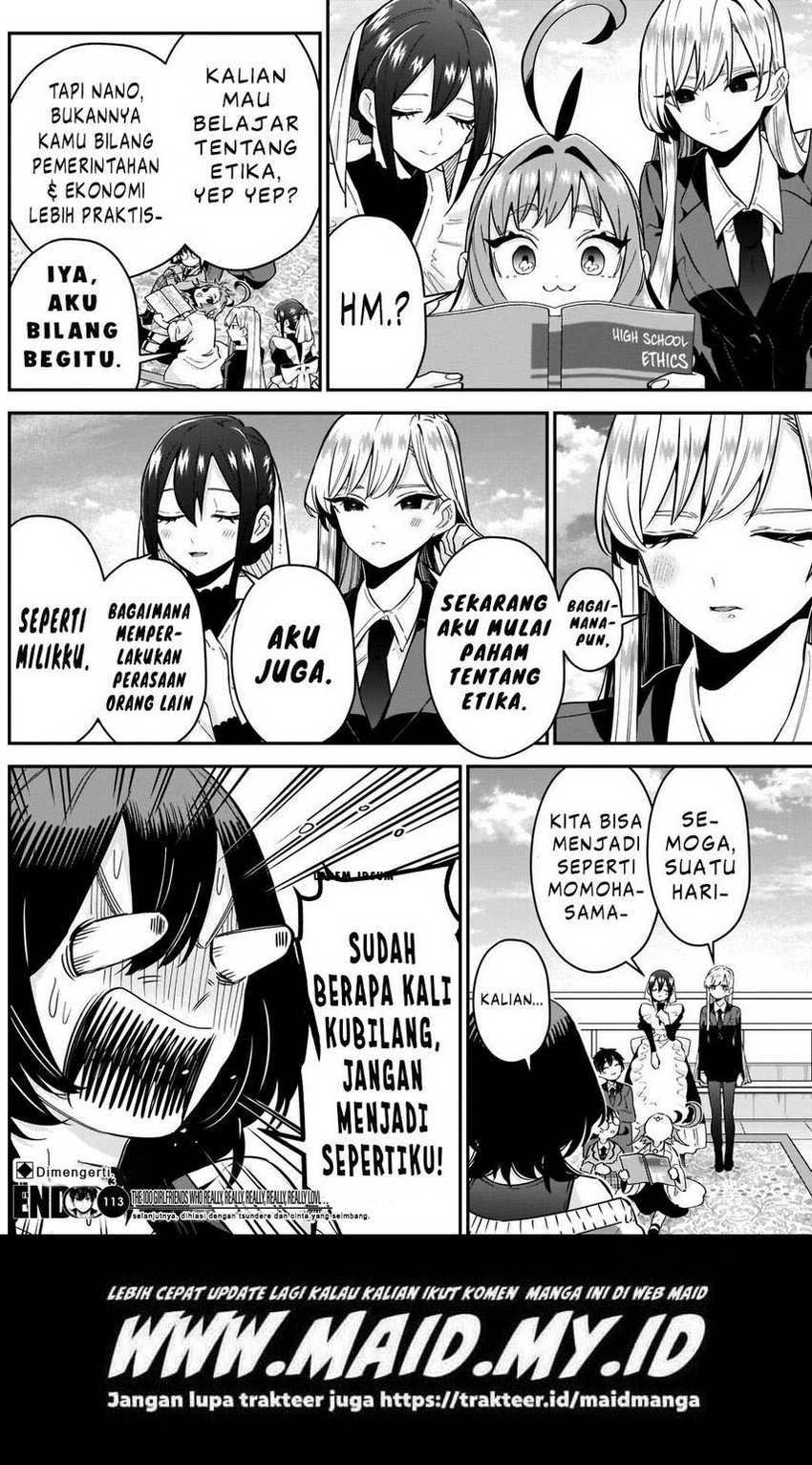 Kimi no Koto ga Dai Dai Dai Dai Daisuki na 100-ri no Kanojo chapter 113 halaman 22