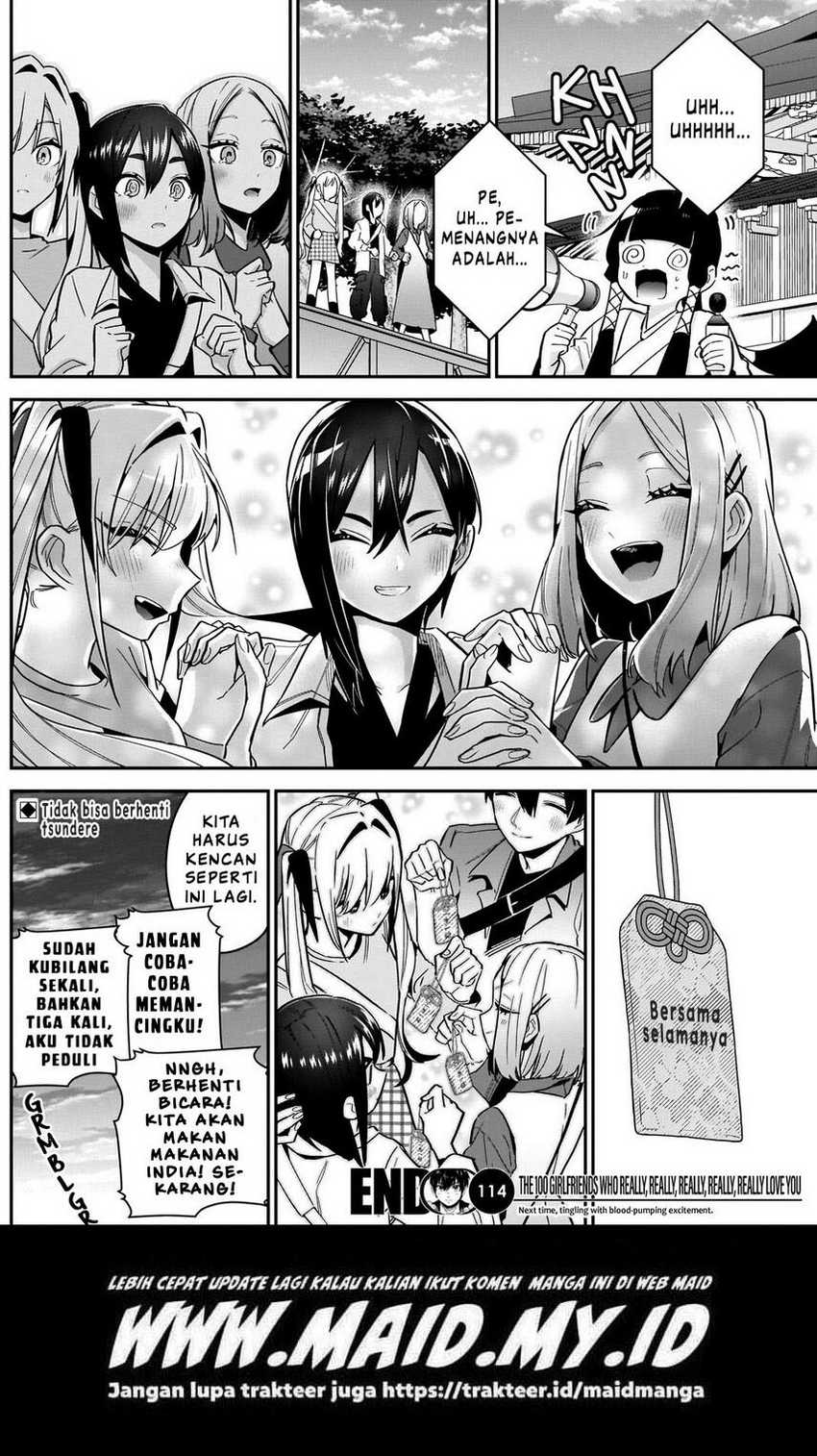 Kimi no Koto ga Dai Dai Dai Dai Daisuki na 100-ri no Kanojo chapter 114 halaman 21