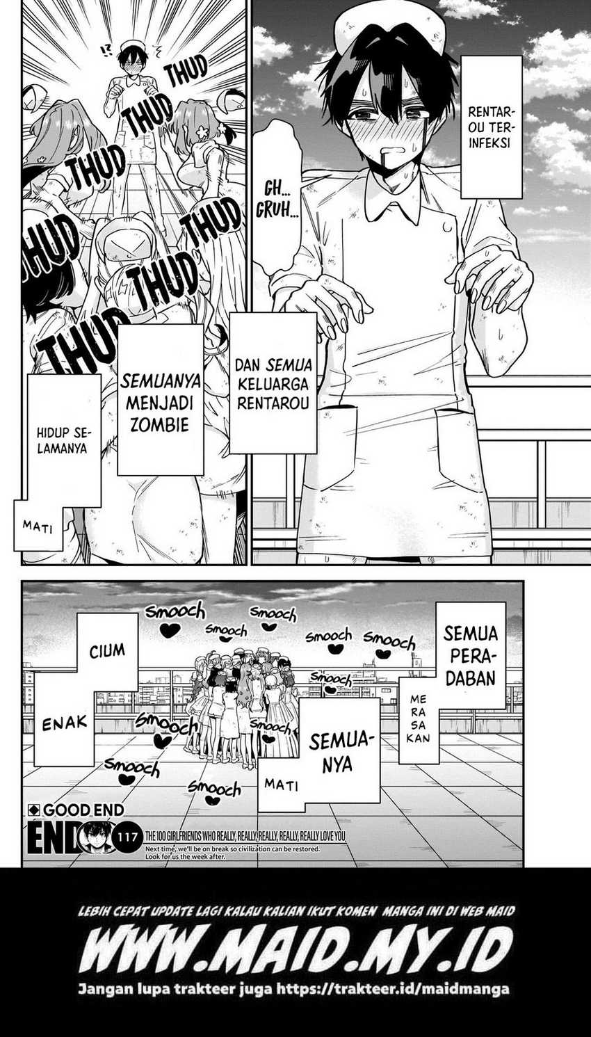 Kimi no Koto ga Dai Dai Dai Dai Daisuki na 100-ri no Kanojo chapter 117 halaman 21