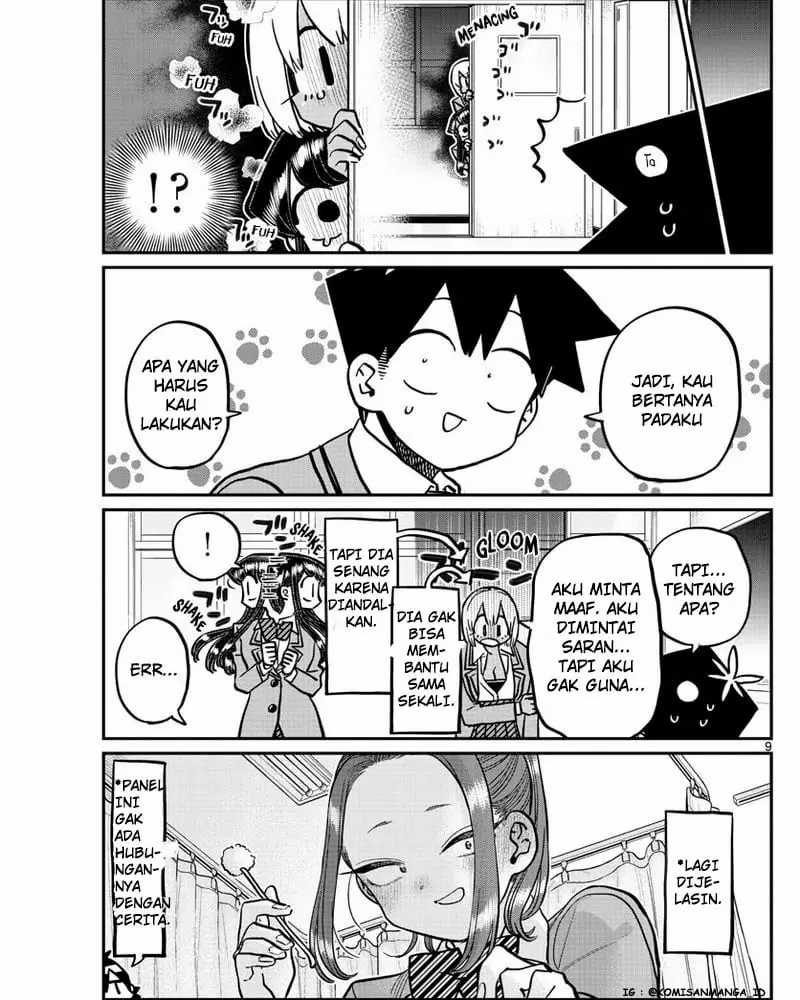 Komi-san wa Komyushou Desu chapter 343 halaman 10