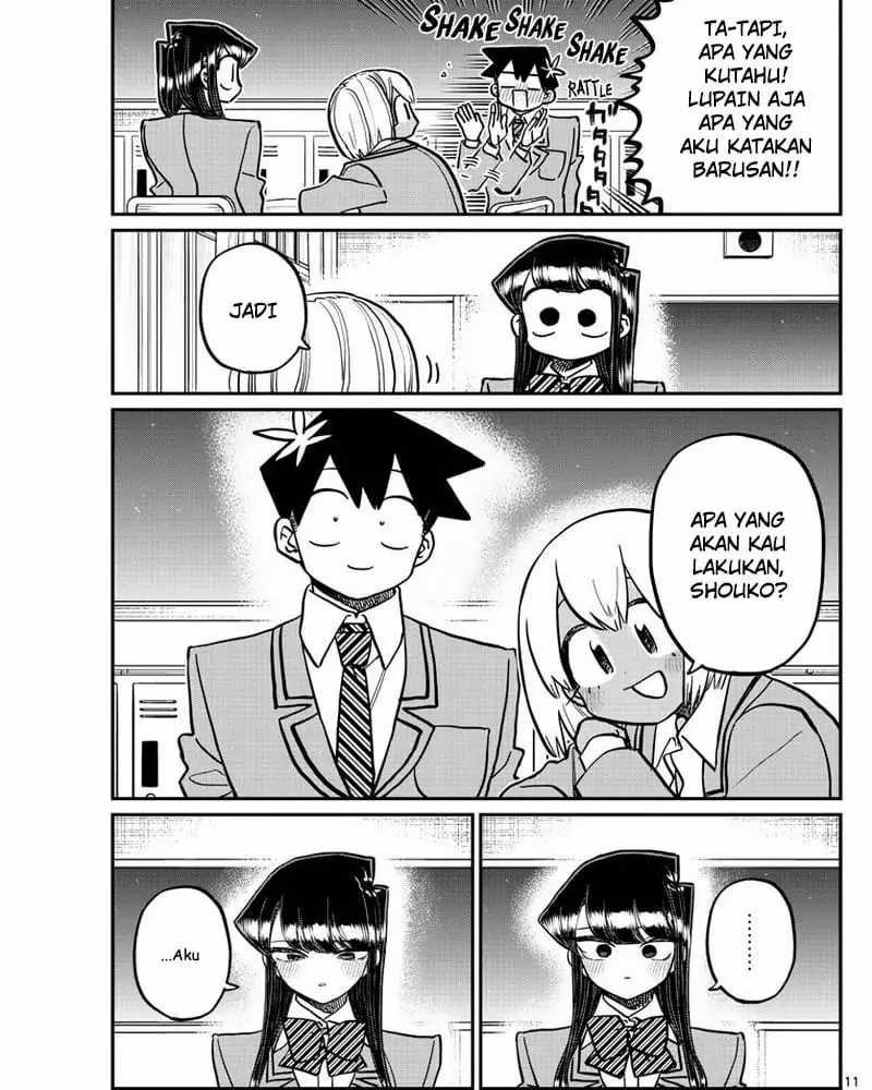 Komi-san wa Komyushou Desu chapter 343 halaman 12