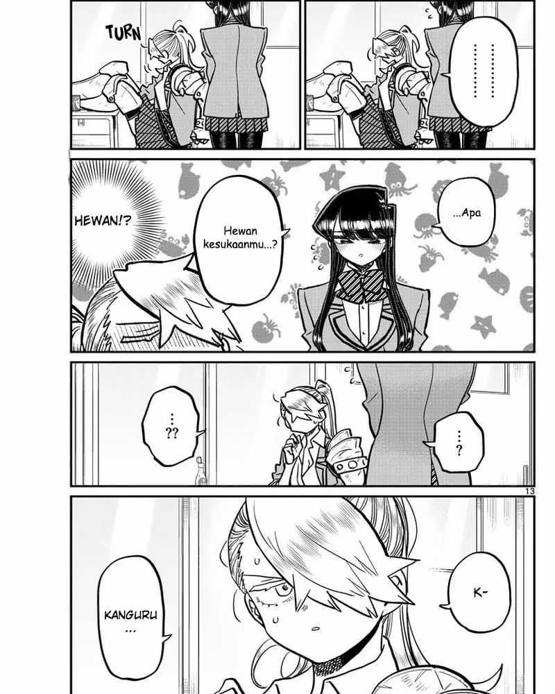 Komi-san wa Komyushou Desu chapter 343 halaman 14