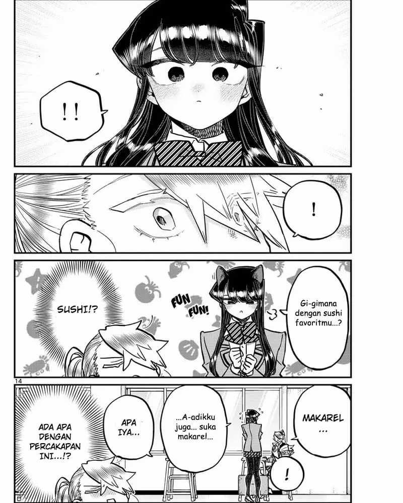 Komi-san wa Komyushou Desu chapter 343 halaman 15
