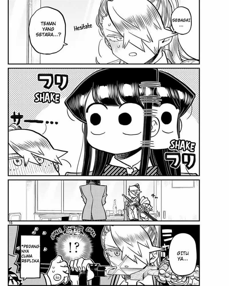 Komi-san wa Komyushou Desu chapter 343 halaman 17