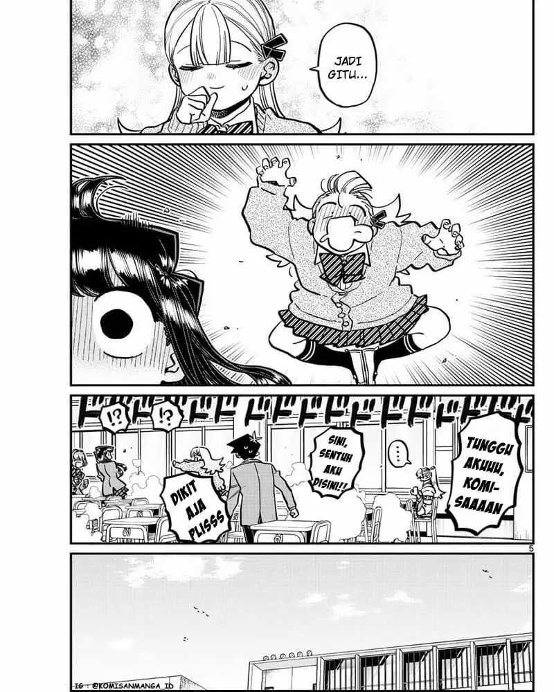 Komi-san wa Komyushou Desu chapter 343 halaman 6