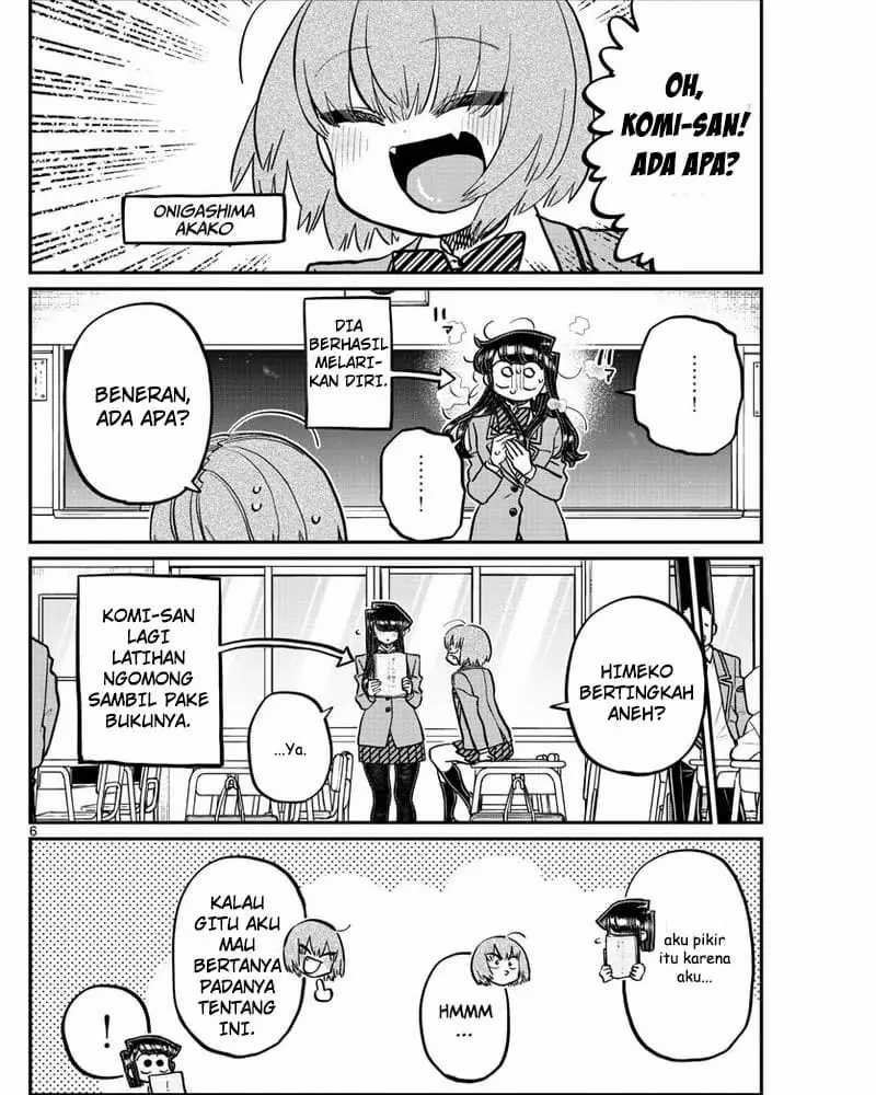 Komi-san wa Komyushou Desu chapter 343 halaman 7
